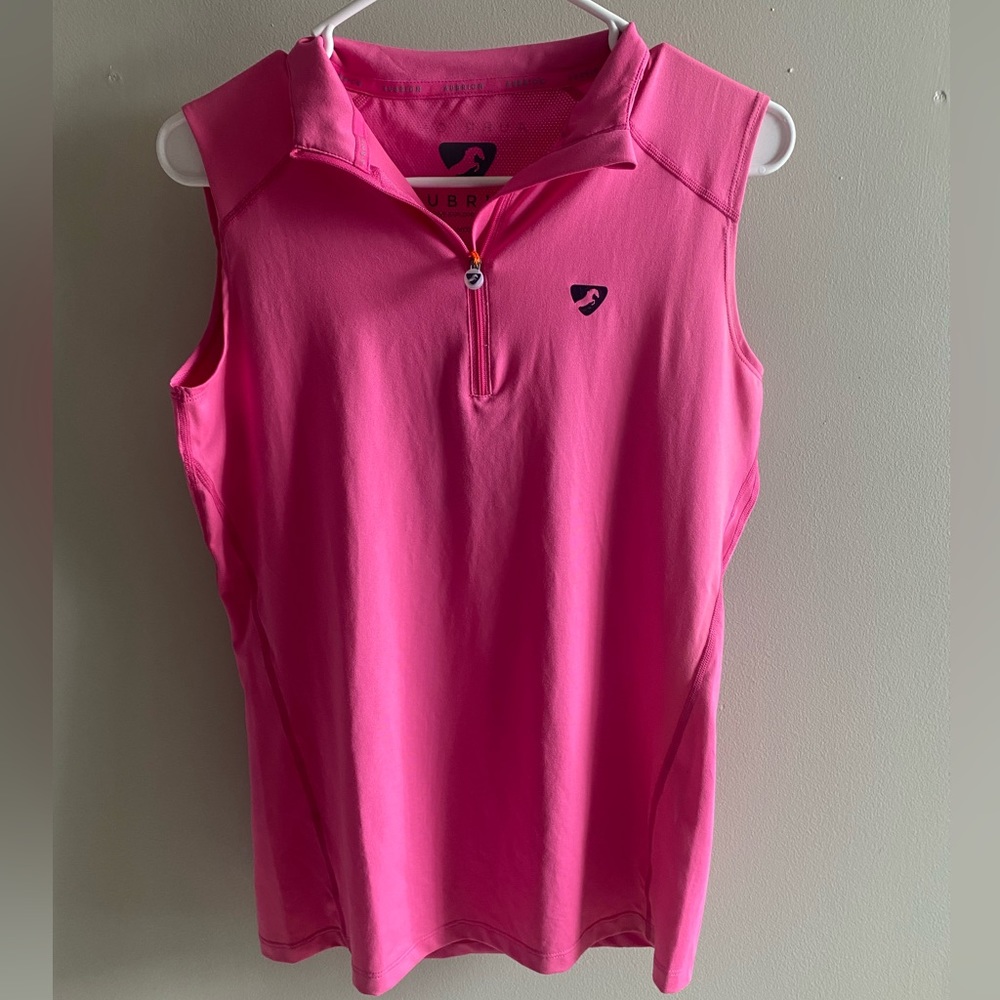 Aubrion Westbourne Sleeveless Polo Shirt Ladies